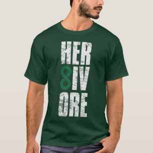 T-shirt HERBIVORE Forever Vegetarian PlantBasé