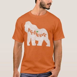 T-shirt HERBIVORE Primate Vegan VegPlantBasé sur la nourri