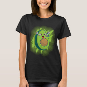 T-shirt Herbivore végétal sain Avocado Vegan Fitness