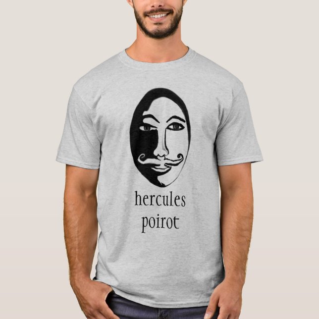 T-shirt Hercule Poirot (Devant)