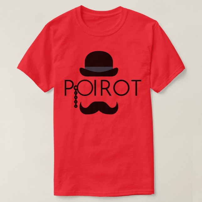 T-shirt Hercule Poirot (Design devant)