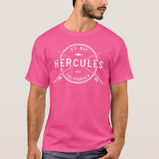 T-shirt Hercules Ca Traverse Des Bandes De Pêche