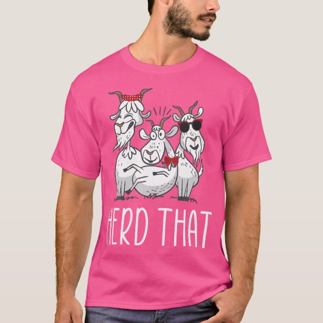 T-shirt Herd That Girls' Goat (Devant)