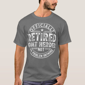 T-shirt Herder de chèvre retraité