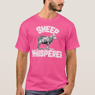 T-shirt Herder Farmer Whisperer Sheep Funny