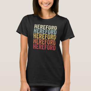 T-shirt Hereford Pennsylvania Hereford PA Retro Vintage Te