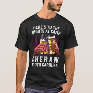 T-shirt Heres Aux Nuits Au Camp Cheraw Camping Sud C