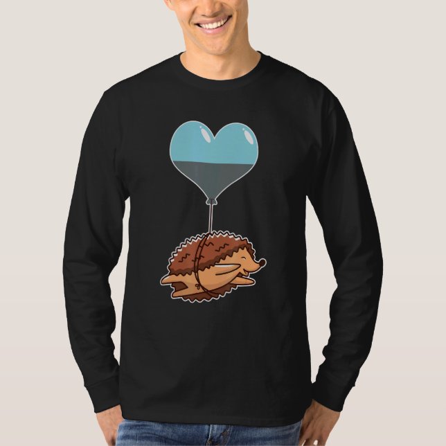 T-shirt Hérisson autosexuel Genderfluide Sexualité (Devant)