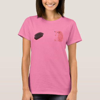 T-shirt Hérisson Brush Joke Funny Mignonne Chemise