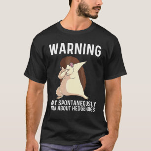 T-shirt Hérisson Cool Pour Hommes Femmes Piquants Épineux