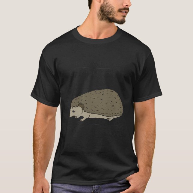 T-shirt Hérisson de hérisson mignon (Devant)