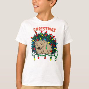 T-shirt Hérisson de Noël