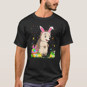 T-shirt Hérisson de Pâques Chasse aux oeufs de lapin Héris