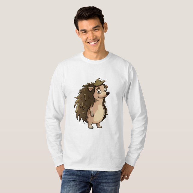 T-shirt Hérisson debout (Devant entier)