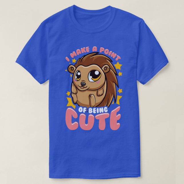 T-shirt Hérisson drôle (Design devant)