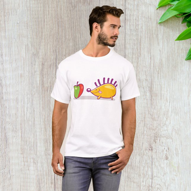 T-shirt Hérisson Et Une Pomme (Créateur téléchargé)
