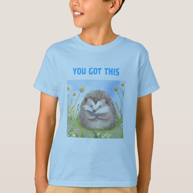 T-shirt Hérisson heureux (Devant)