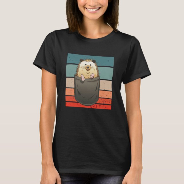 T-shirt Hérisson mignon (Devant)