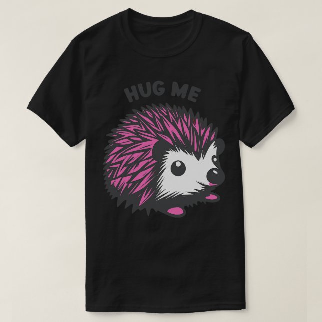 T-shirt Hérisson mignon (Design devant)