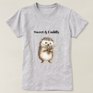 T-shirt Hérisson Mignon & Câlin