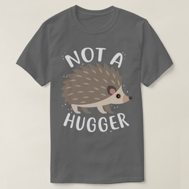 T-shirt Hérisson pas un gros (Design devant)