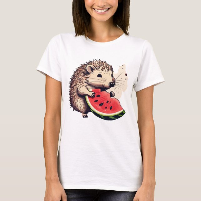 T-shirt Hérisson plein de coeur (Devant)