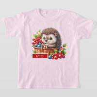 Hérisson pour filles mignonnes personnalisable