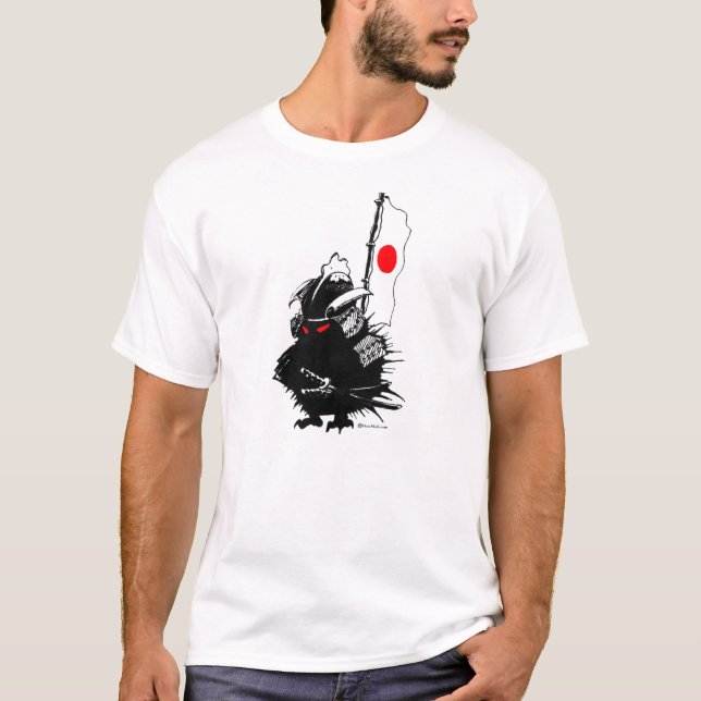 T-shirt Hérisson samouraï ! (Devant)