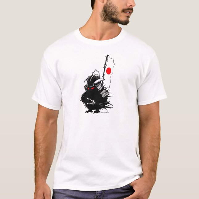 T-shirt Hérisson samouraï (Devant)