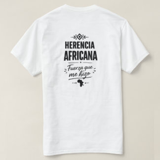 T-shirt Héritage Africain Vit en Moi Porto Rico