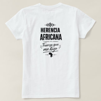 T-shirt Héritage Africain Vit en Moi Porto Rico