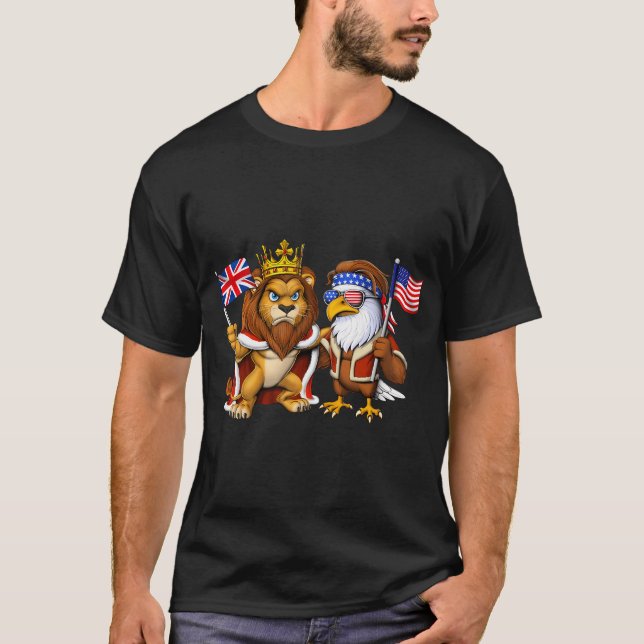 T-shirt Héritage américain britannique (Devant)