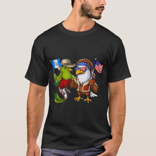 T-shirt Héritage américain du Guatemala (Devant)