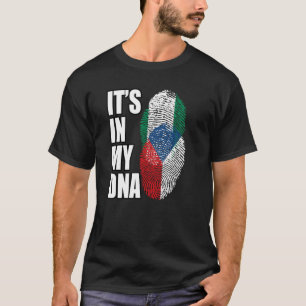 T-shirt Héritage de drapeau d'ADN mixte nigérian et tchèqu