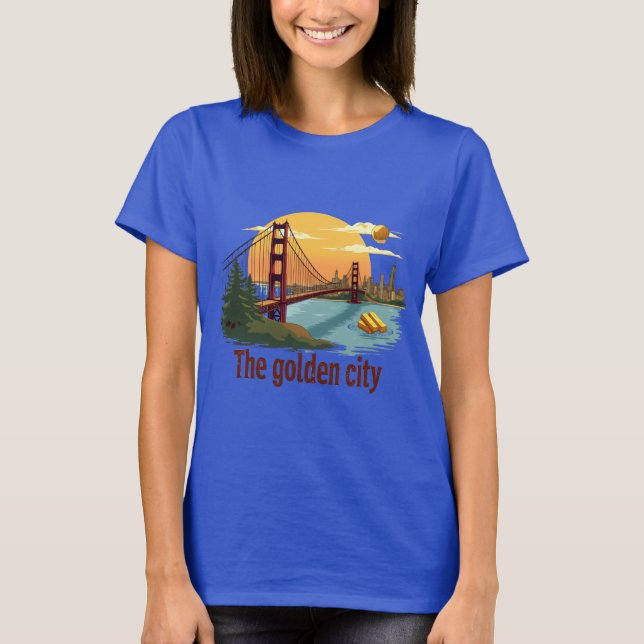 T-shirt Héritage doré (Devant)