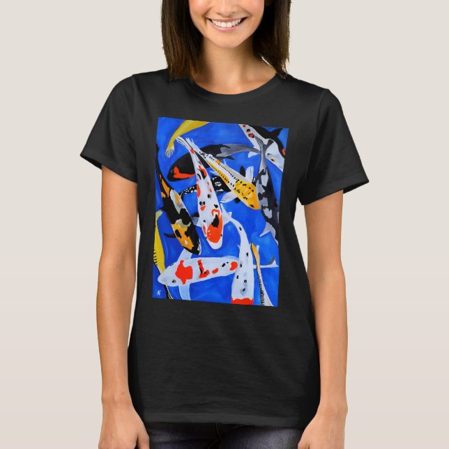 T-shirt Héritage du Koi japonais (Devant)