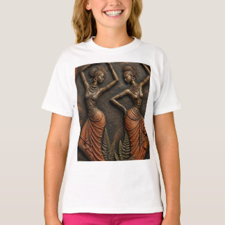 T-shirt Héritage tribal africain Art sculpté