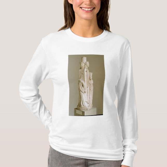 T-shirt Herm triforme de Hecate, sculpture de marbre, pe (Devant)