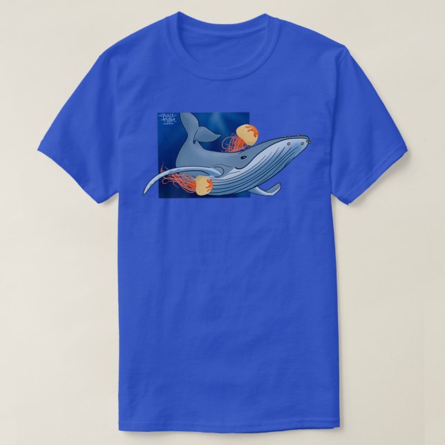 T-shirt Herman la baleine (Design devant)