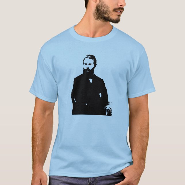 T-shirt Herman Melville (Devant)