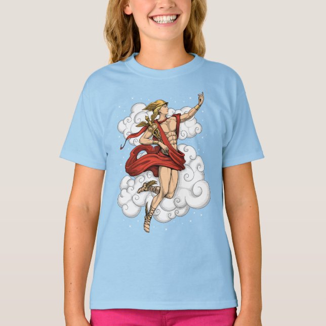 T-shirt Hermes de Dieu grec (Devant)