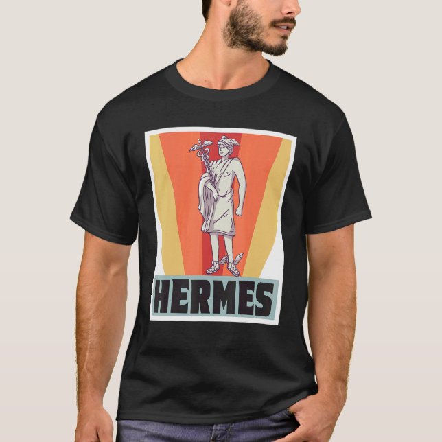 T-shirt Hermes Grèce Dieu Mythologie grecque Grèce antique (Devant)