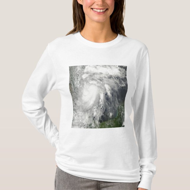 T-shirt Hermine de tempête tropicale dans le golfe du Mexi (Devant)
