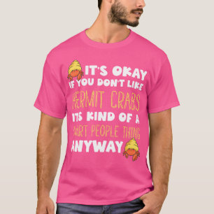 T-shirt Hermite Crabe Louvain Océan Animal Animaux Hermite