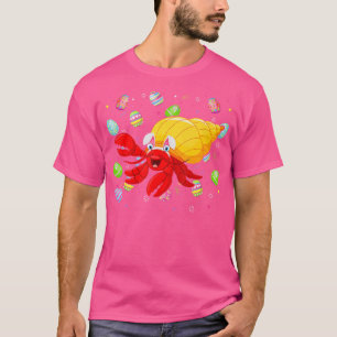 T-shirt Hermite Crabe OEuf de Pâques Drôle Hermite Crabe E