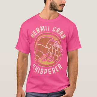 T-shirt Hermite Crabe Whisperer Vintage Classic Retro Anim