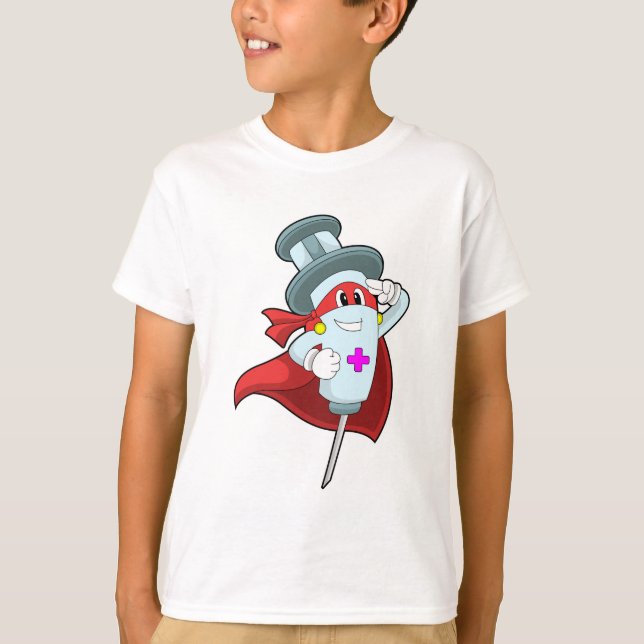 T-shirt Hero as Nurse (Devant)