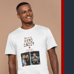 T-shirt Hero Daddy Father's Day 2 Photo Collage<br><div class="desc">Vous êtes mon Héros papa Père’s Day 2 Photo Collage T-shirt. T-shirt personnalisé pour un père. Ajoutez 2 photos et vos noms. Tu peux changer papa en papa, pap, papa, ... . Un cadeau parfait pour un père à la fête des pères, à l'anniversaire ou à Noël et c'est un...</div>