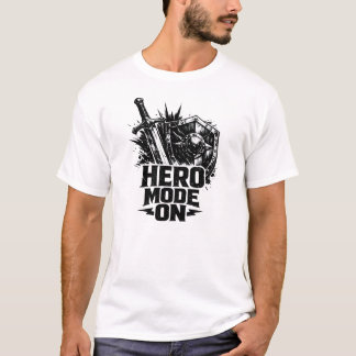 T-Shirt Hero Mode activé