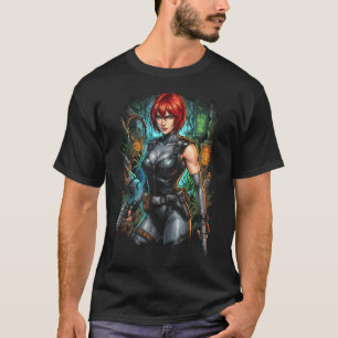 T-shirt Héroïne de survival horror de Dino Crisis Regina